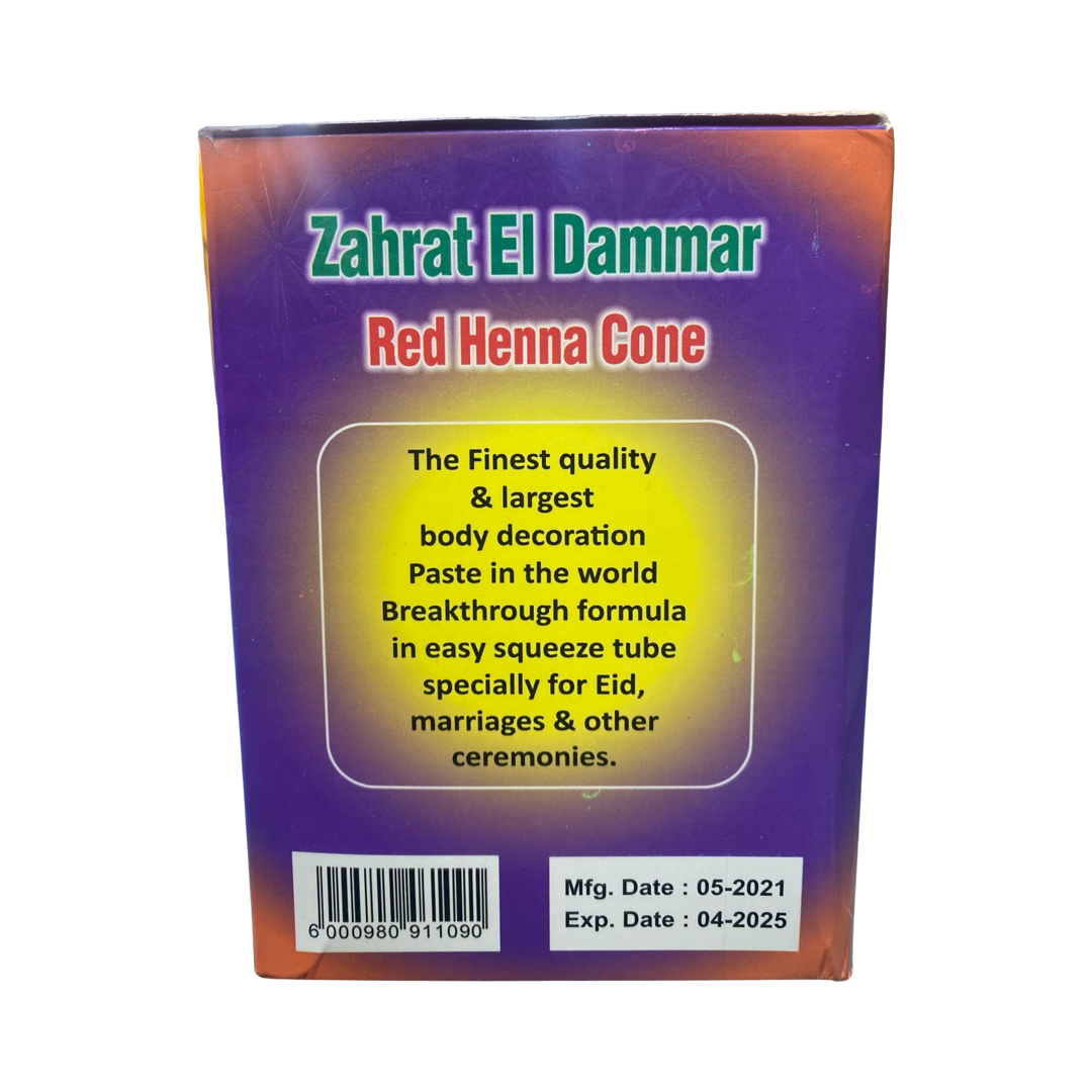 Zahra El Dammar Henna Cone