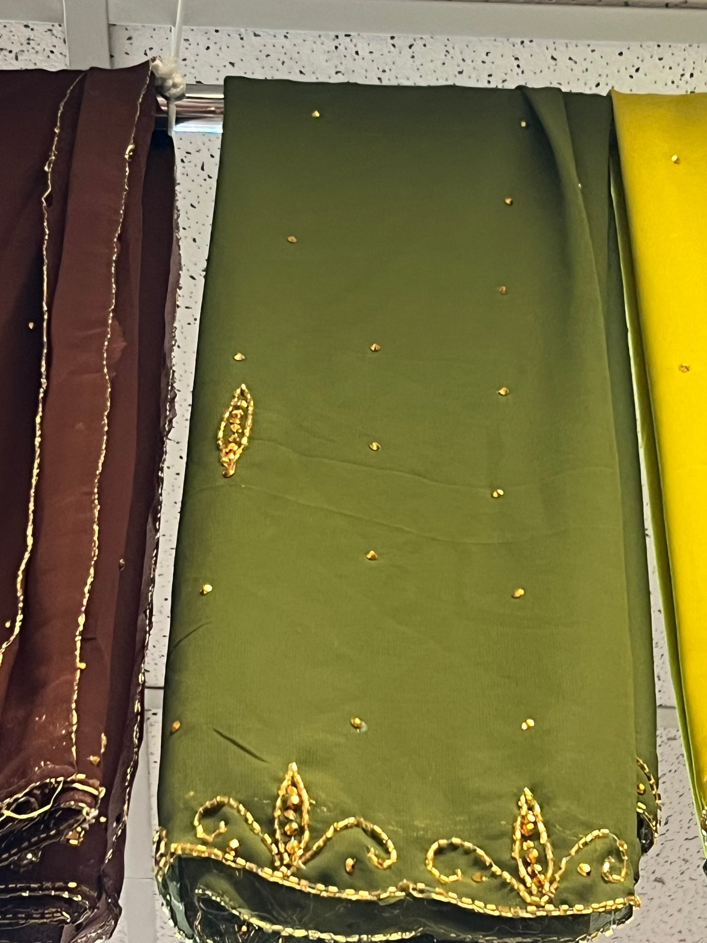 Olive green Shawl Scarf