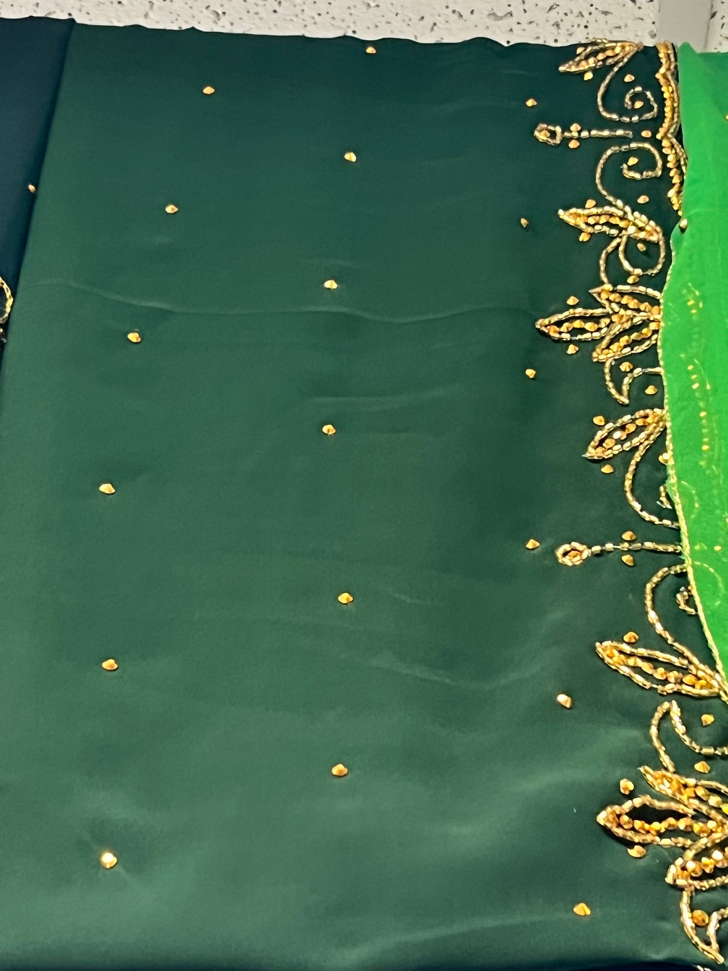 Green Shawl Scarf