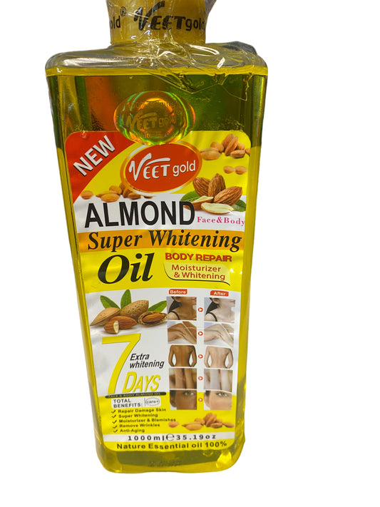 ALMOND OIL. Face& Body