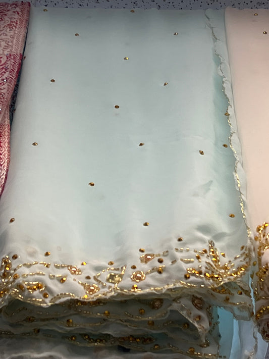 Light Blue Shawl