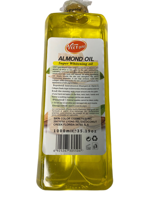 ALMOND OIL. Face& Body