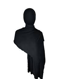 Black Jersey Hijab