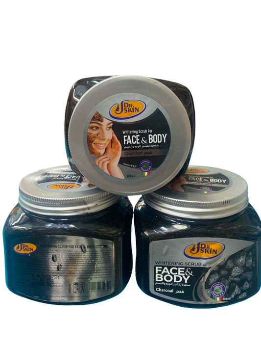 Face&Body Scrub charcoal