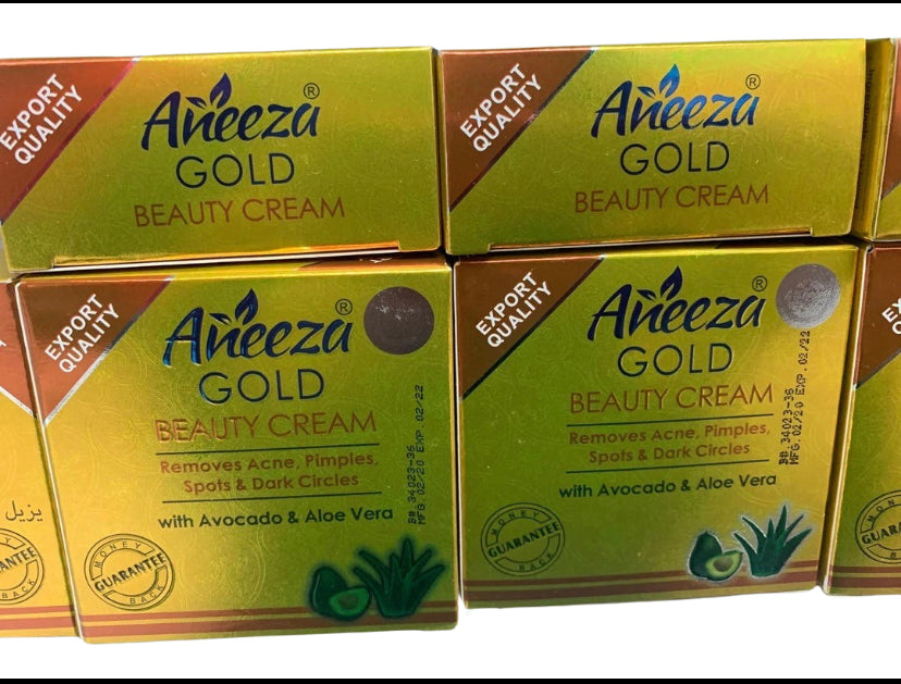 ANEEZA GOLD BEAUTY CREAM wholesale price.6 pieces $53.94. $8.99 each