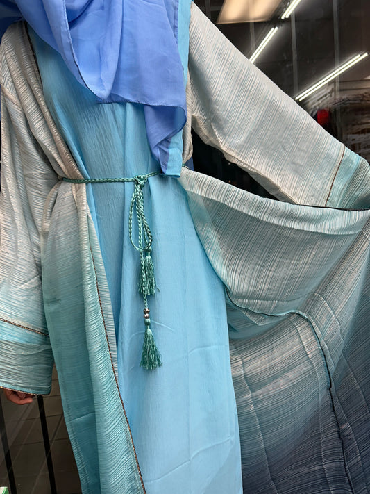 Blue Habibi Abaya